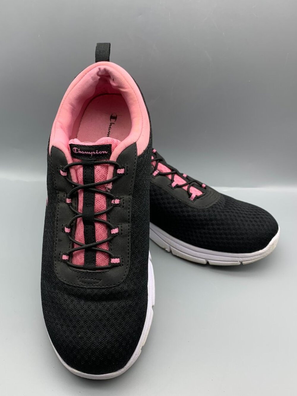 Chamion Sierra III Ladies size 10W Slip-On Pink & Black Sneakers